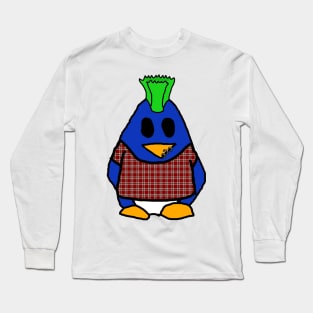 Punk Penguin Long Sleeve T-Shirt